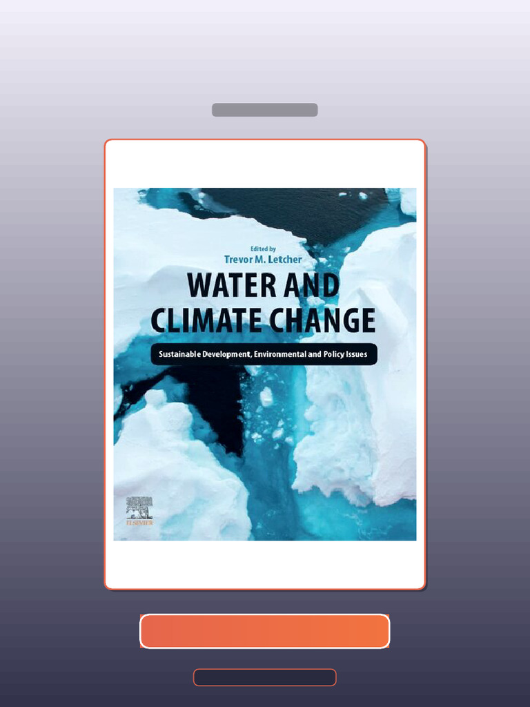 Water and Climate Change Sustainable Development Environmental and ...