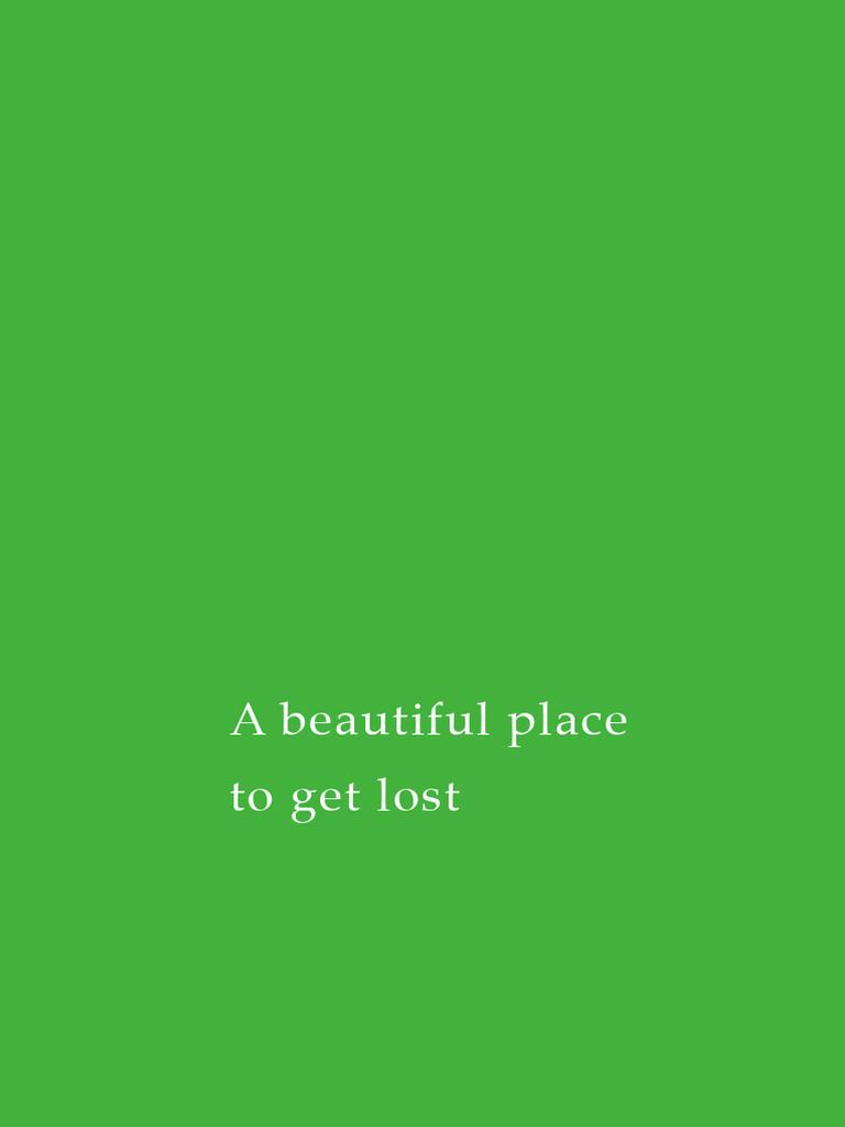 A Beautiful Place to Get Lost | PDF | Mind | Thought