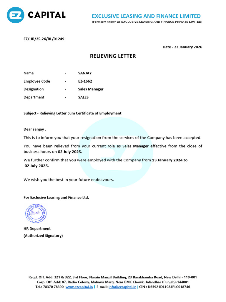 SANJAY_EZ-1662_RELIEVING_LETTER_20260123_122312 | PDF