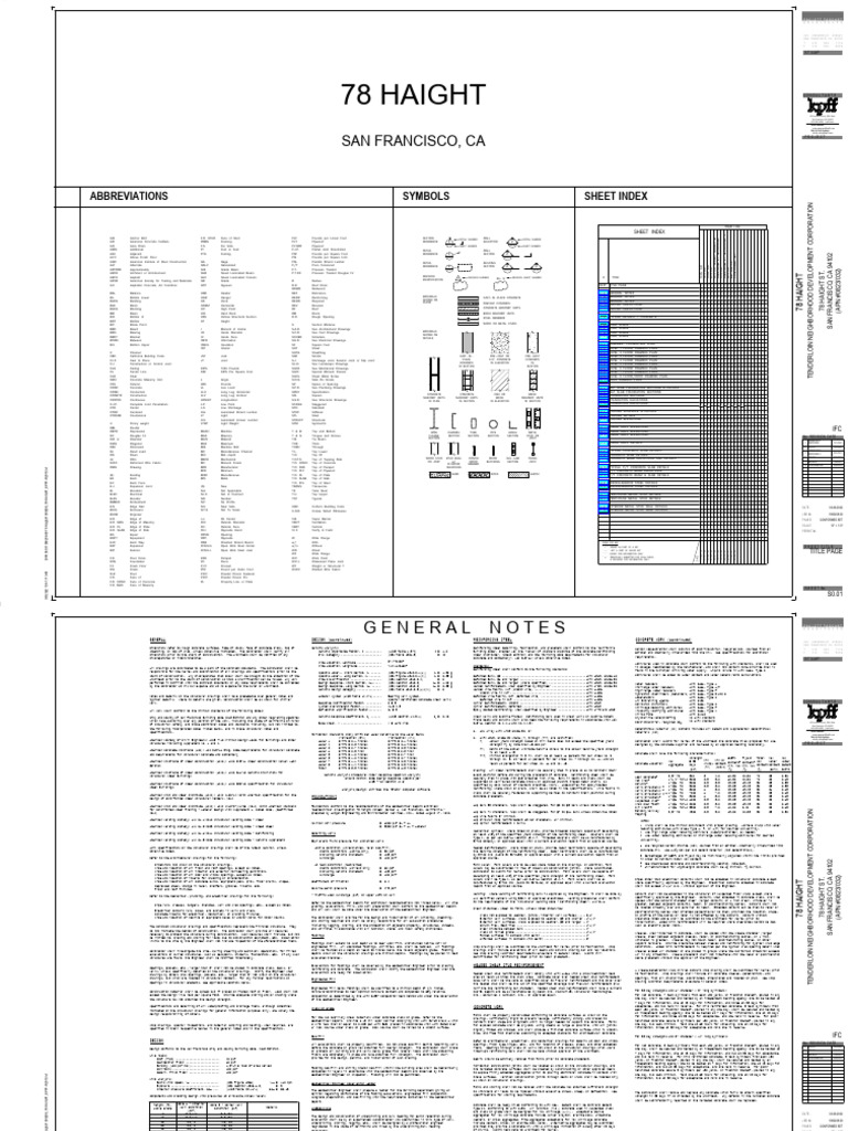 Construction Document Overview | PDF | Framing (Construction) | Masonry