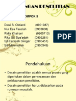 Desain Penelitian Fix Presentasi