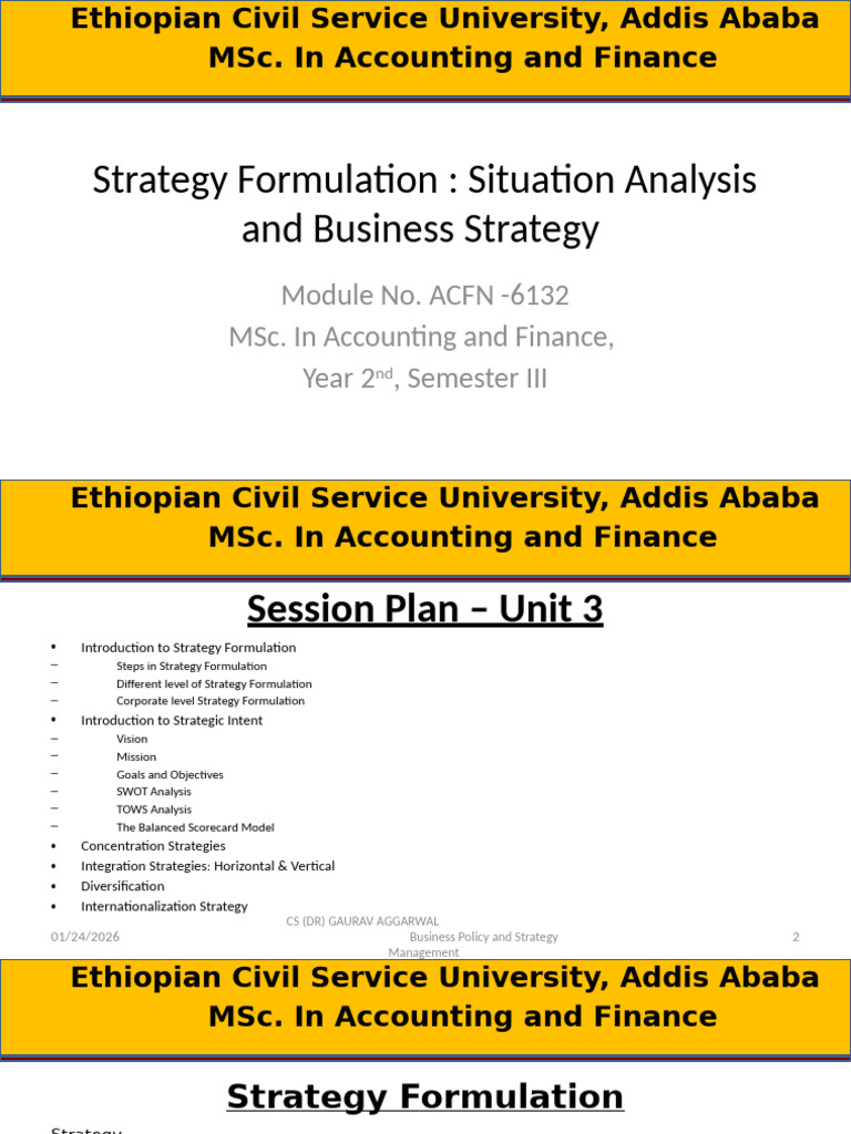 BP and SM unit 3 | PDF | Strategic Management | Business Model