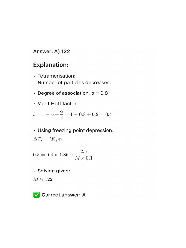GT 14 Jee Solutions | PDF