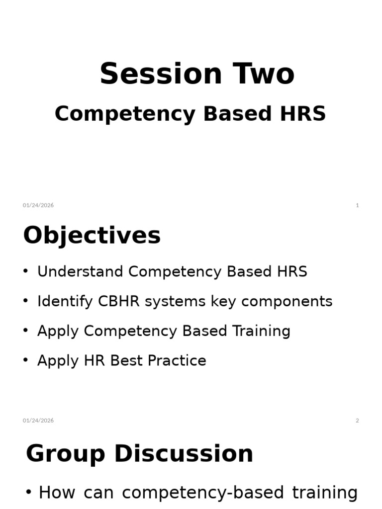 Competency-Based HR Systems Overview | PDF | Curriculum | Learning