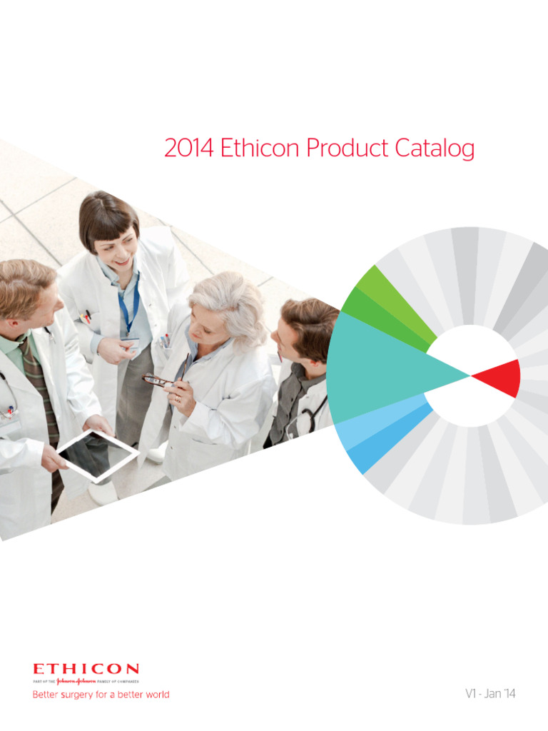 Ethicon 2014 Surgical Product Catalog | PDF | Surgical Suture | Surgery