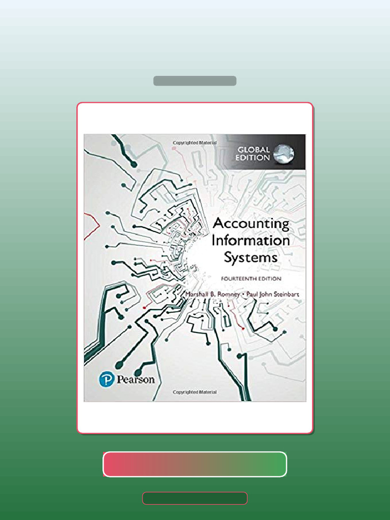 Test Bank for Accounting Information Systems 14th GLOBAL Edition by ...