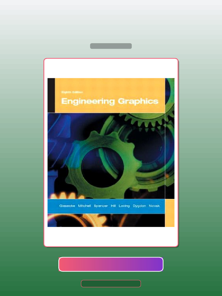 Engineering Graphics 8th Edition by Frederick E Giesecke E-book ...