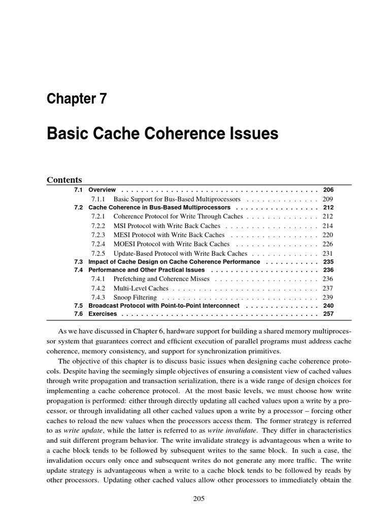 Cache Coherence Protocols Explained | PDF | Cpu Cache | Cache (Computing)