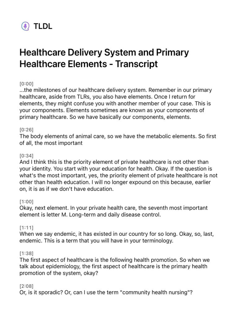 Chn Day 1 Part 2 Transcript | PDF | Vaccines | Patient