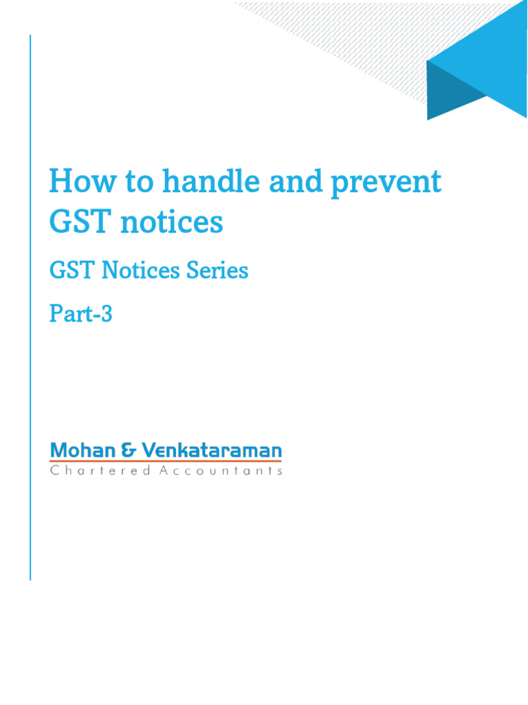 Responding to GST Notices on Credit Notes | PDF | Value Added Tax | Taxes
