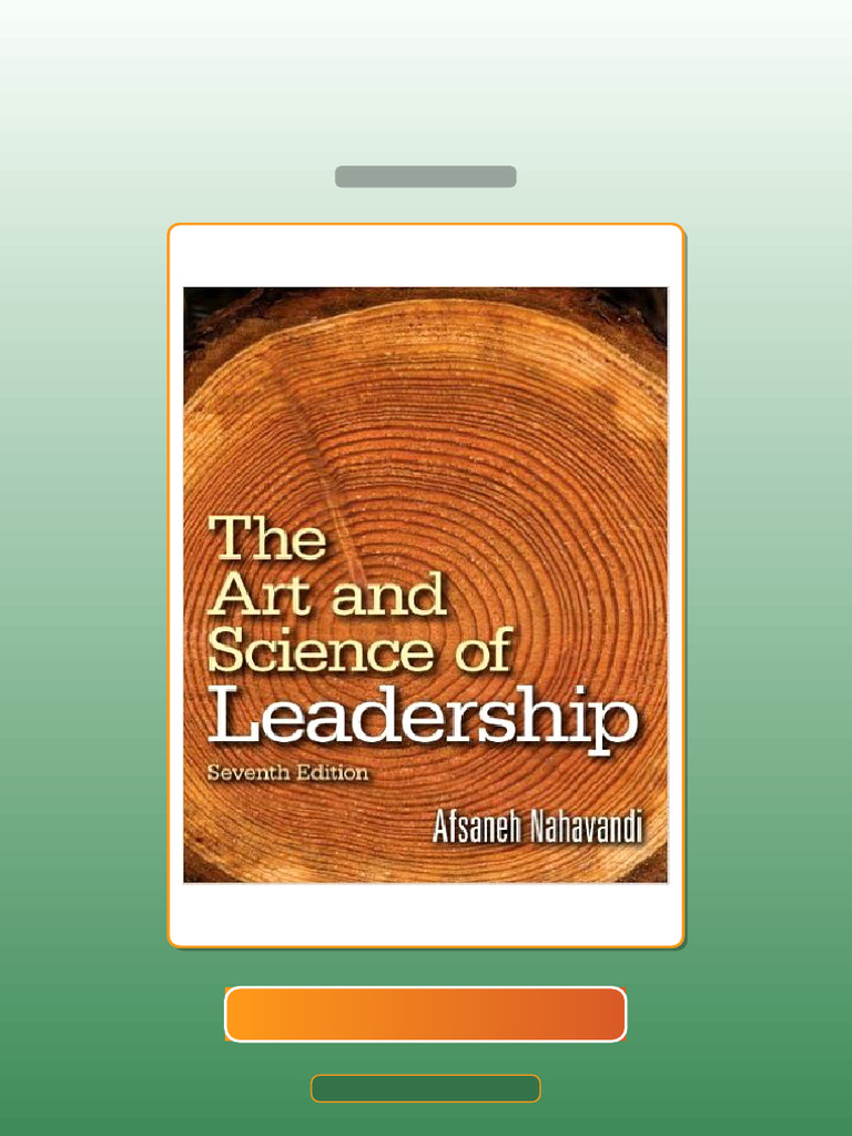 Test Bank for the Art and Science of Leadership 7th Edition Afsaneh ...