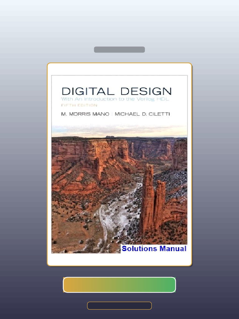 Test Bank for Digital Design 5th Edition Mano | PDF | Science