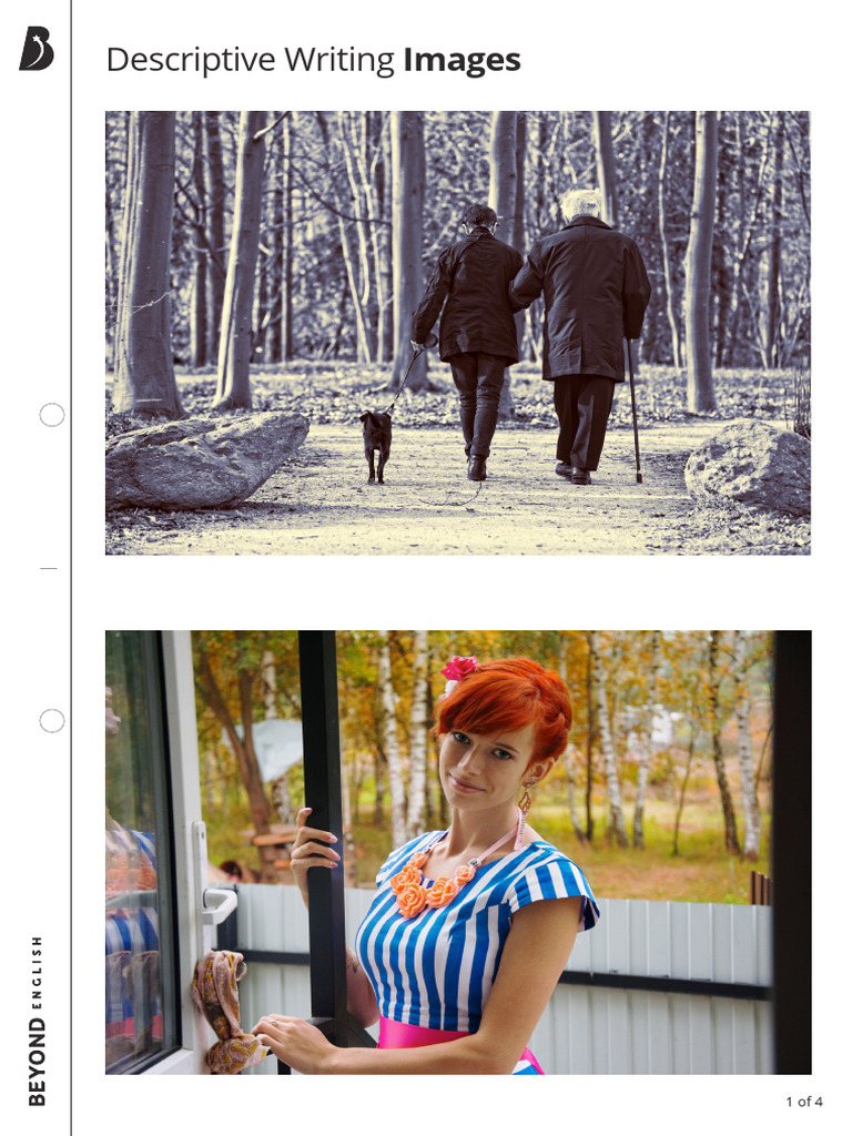Descriptive Writing Image Examples | PDF
