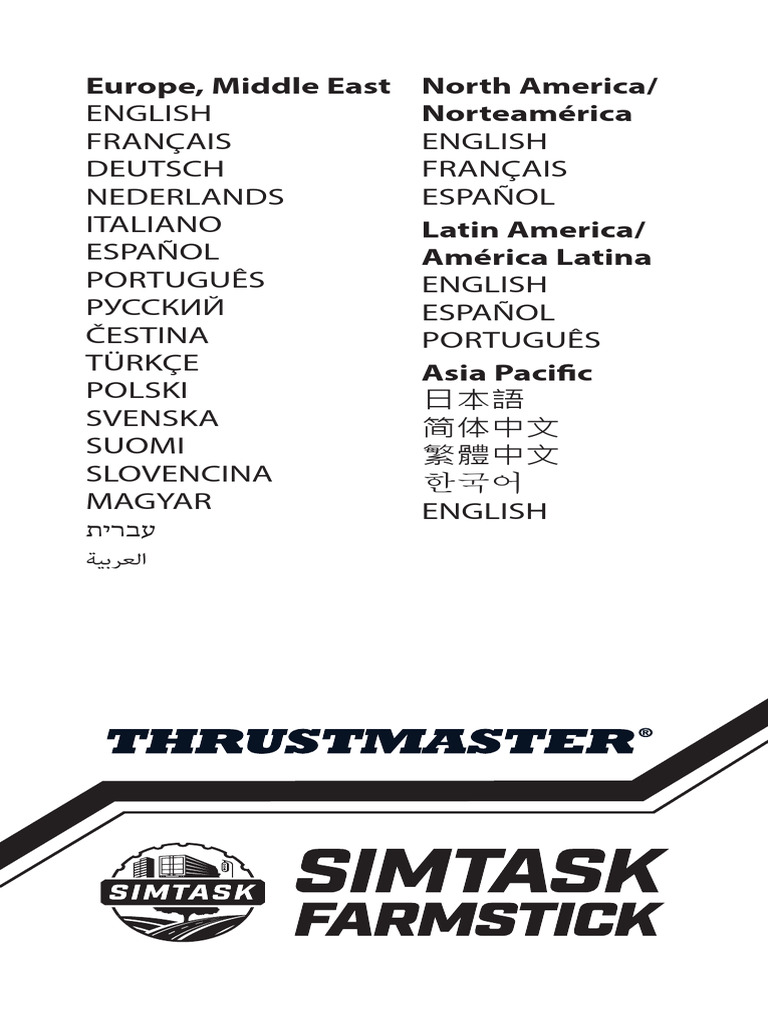SimTask FarmStick User Manual | PDF