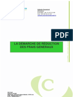 La Demarche de Reduction Des Frais Generaux