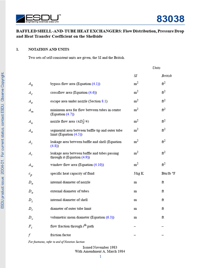 Baffled Shell-and-Tube Heat Exchanger Analysis | PDF | Reynolds Number ...