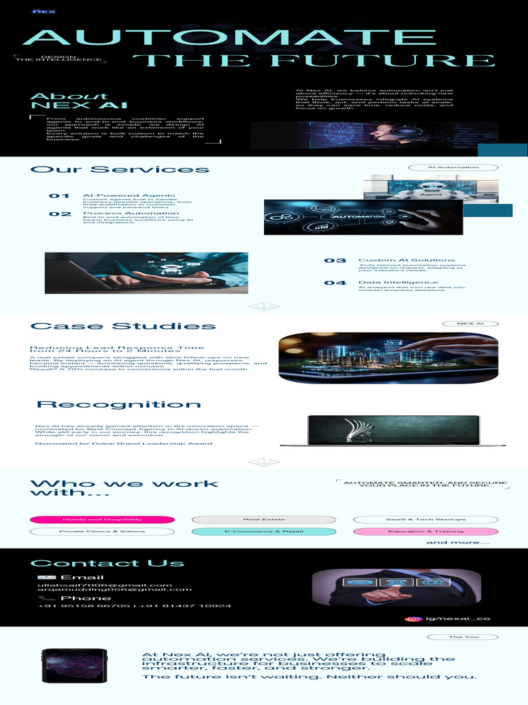 Nex AI | PDF | Artificial Intelligence | Intelligence (AI) & Semantics