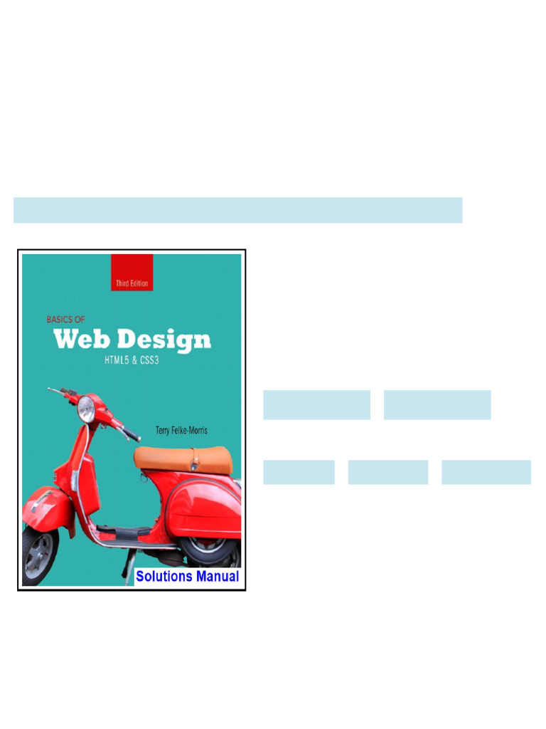 Basics of Web Design HTML5 and CSS3 3rd Edition Terry Felke-Morris ...