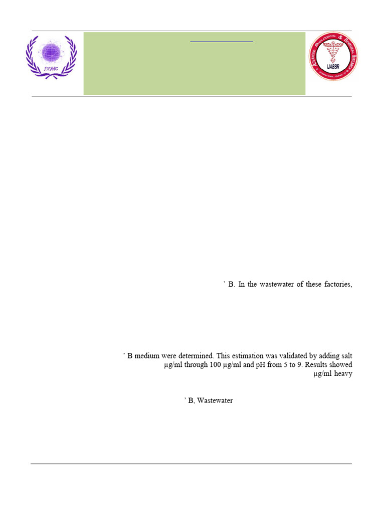 IJABBR Volume 2 Issue 6 Pages 2066-2071 | PDF | Biology