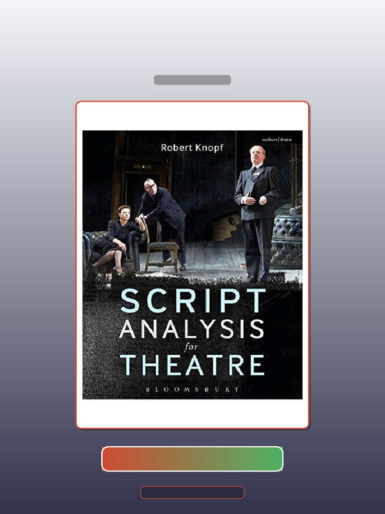 Script Analysis for Theatre Tools for Interpretation Collaboration and ...