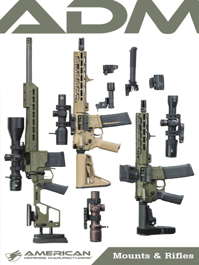 American Defense MFG UIC Rifles & Mounts | PDF | Gun Barrel ...