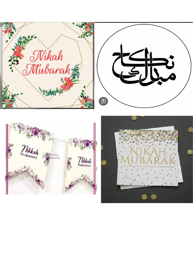 Nikkah Stickers | PDF