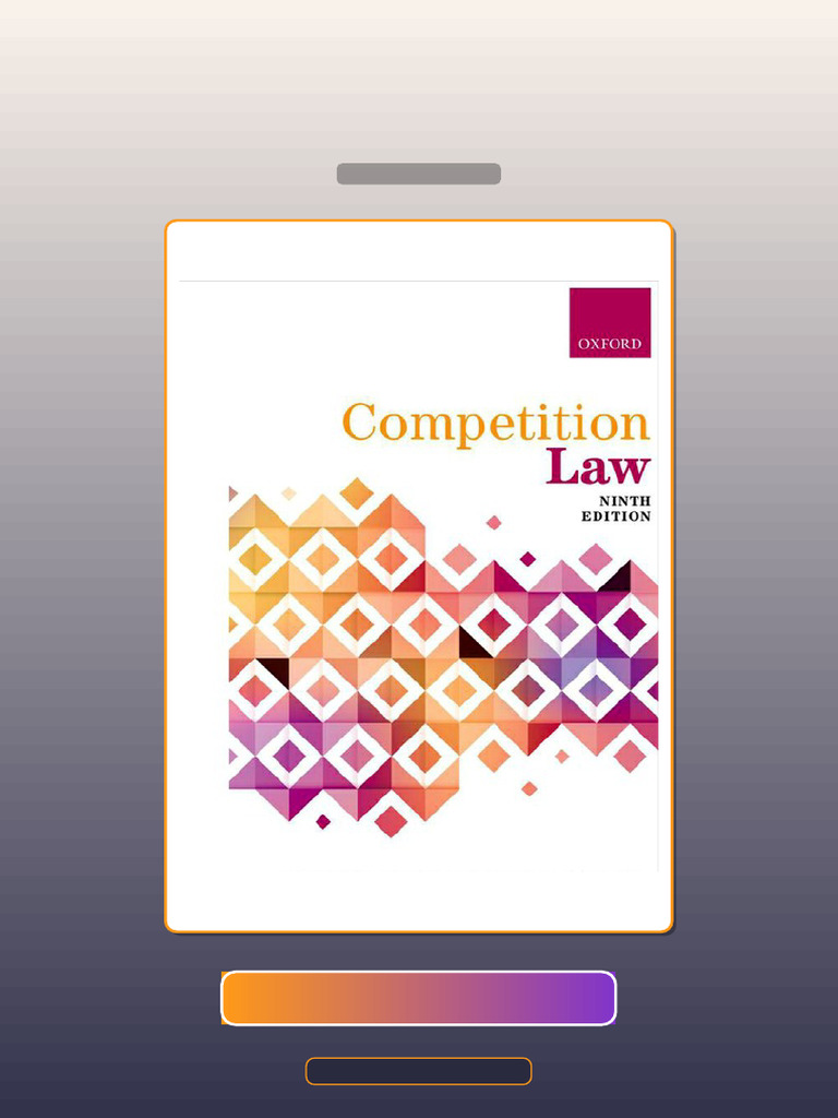 Competition Law 9th Edition by Richard Whish E-book Testbank Solutions ...