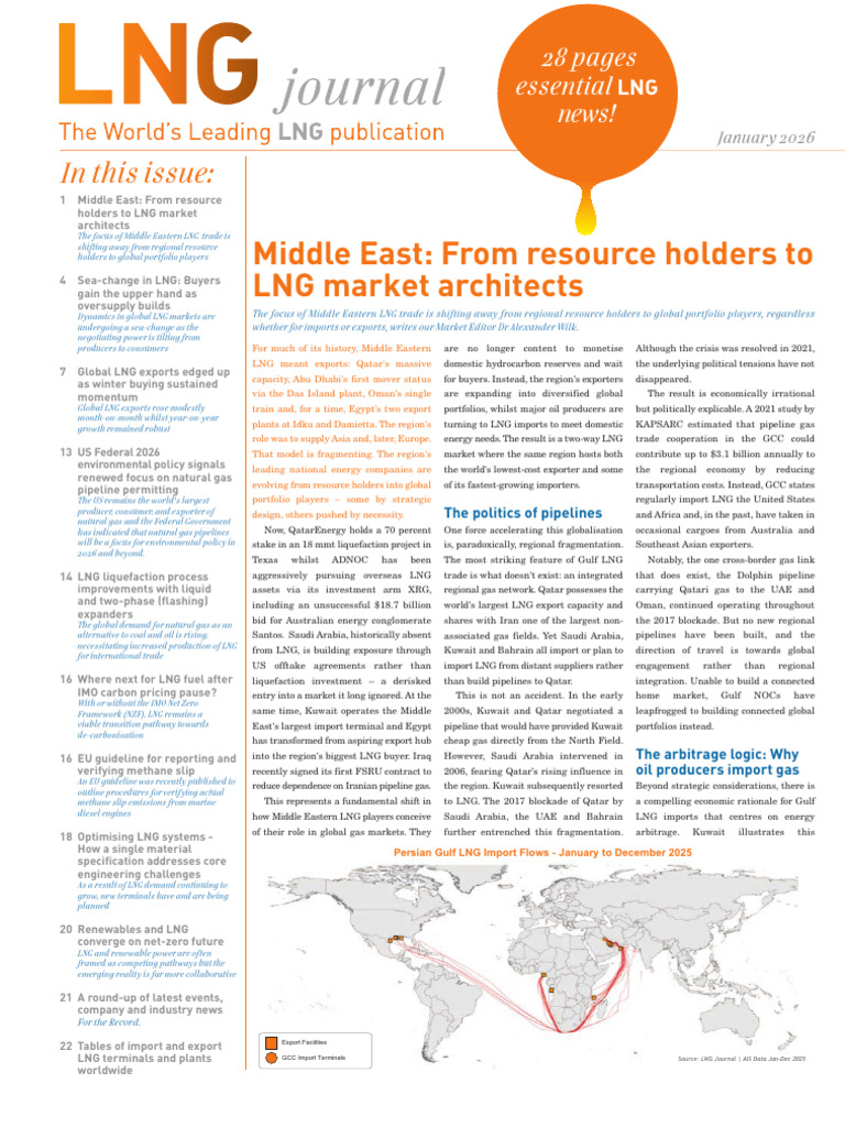Middle East LNG Market Transformation | PDF | Liquefied Natural Gas ...