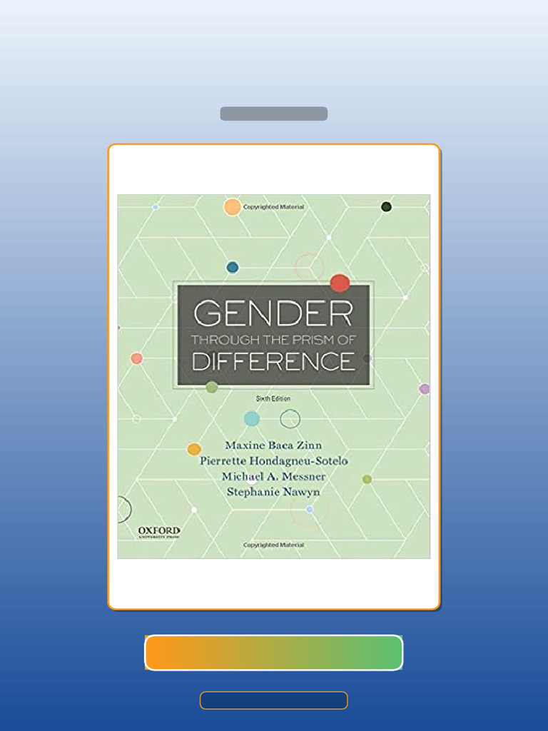 Gender Through the Prism of Difference 6th Edition E-book Testbank ...