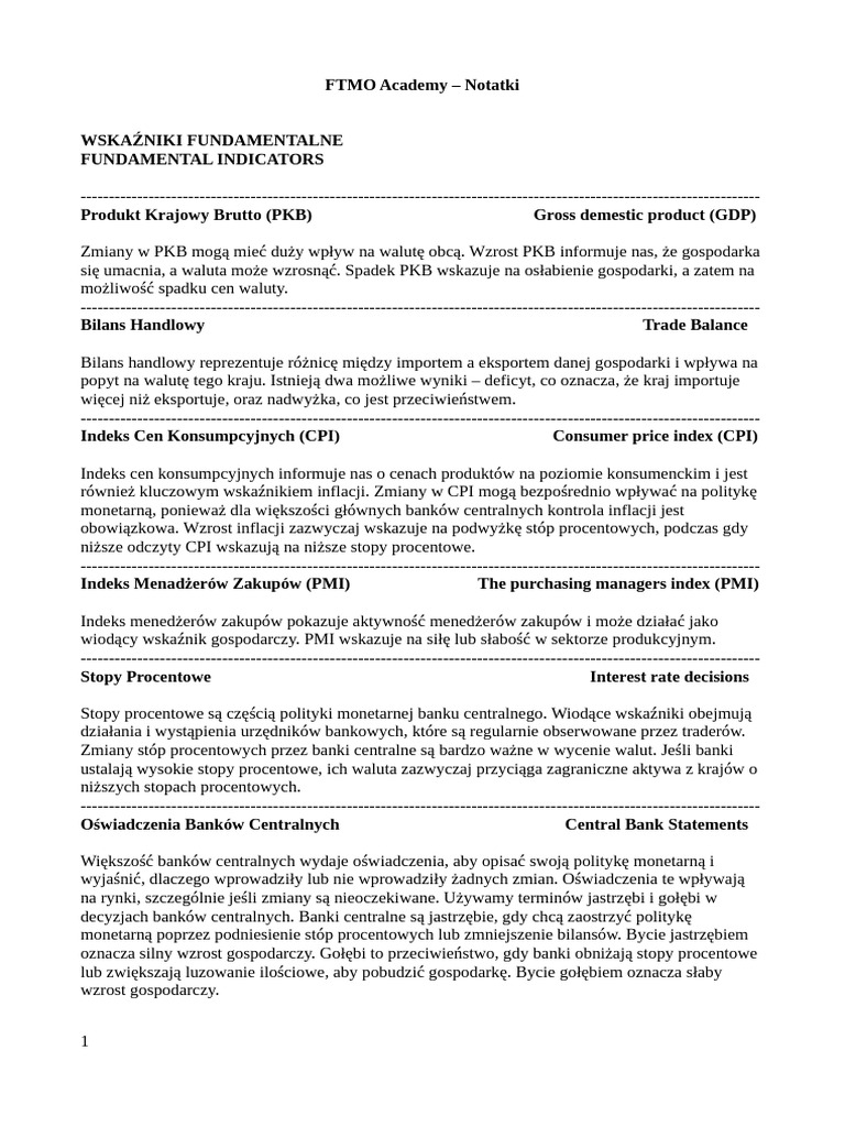 FTMO Academy | PDF