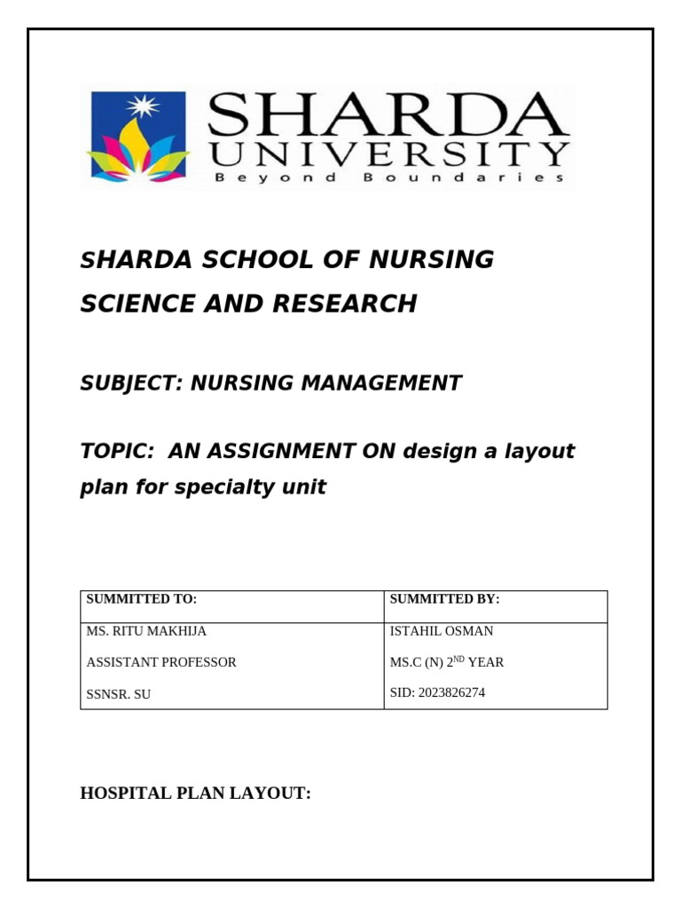 Design Layout | PDF | Hospital | Health Professional