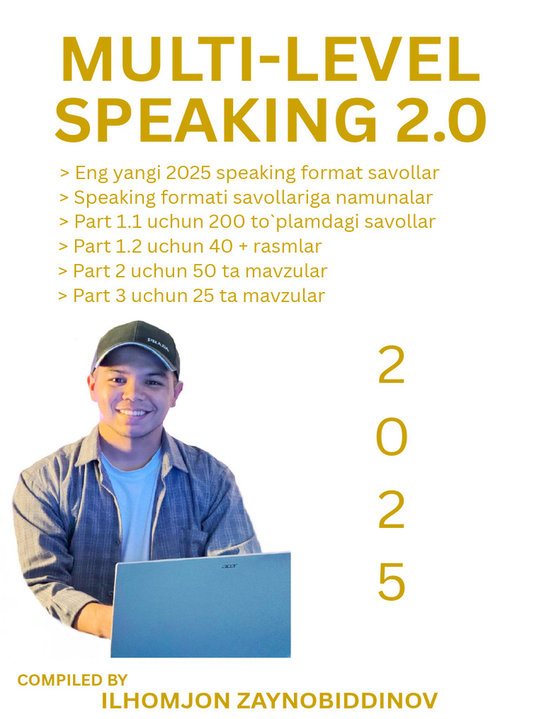 Multi-Level Speaking 2.0 by Teacher Ilhomjon Zaynobiddinov | PDF | Zoo ...
