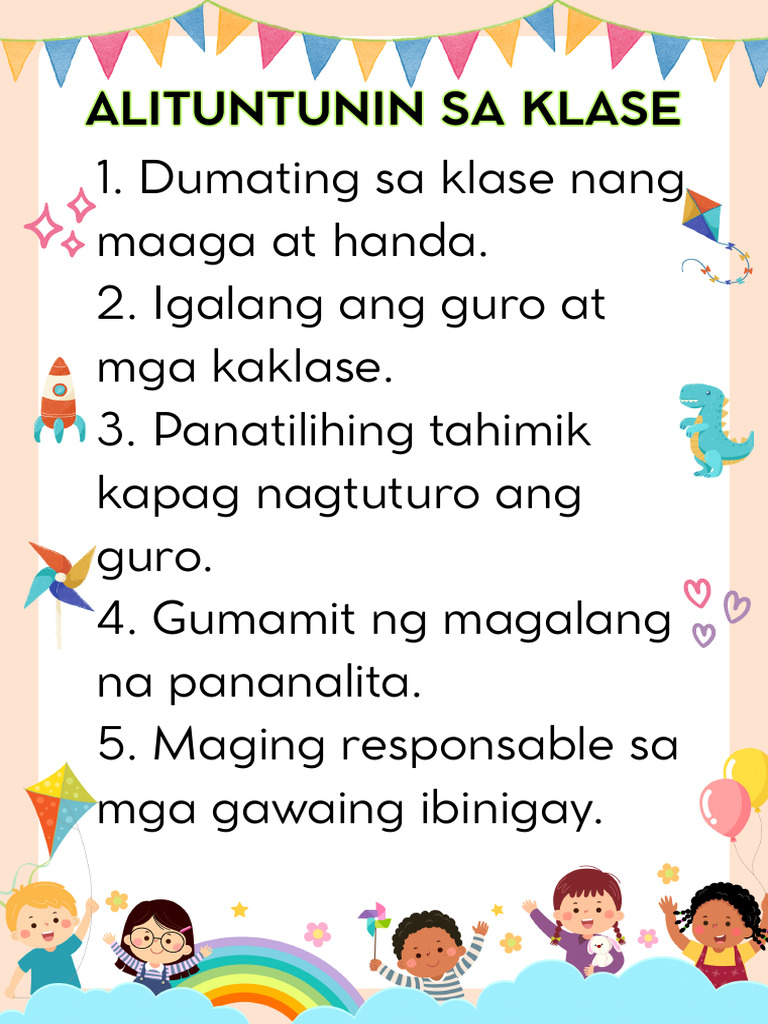 Classroom Rules | PDF