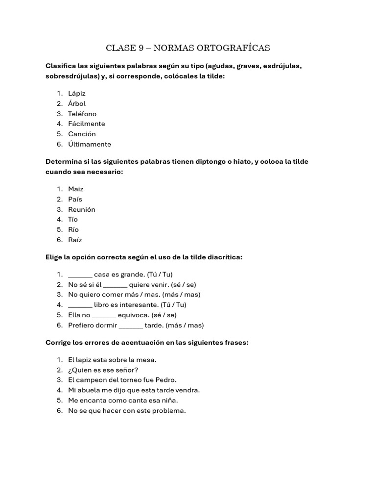 Clase 9 | PDF