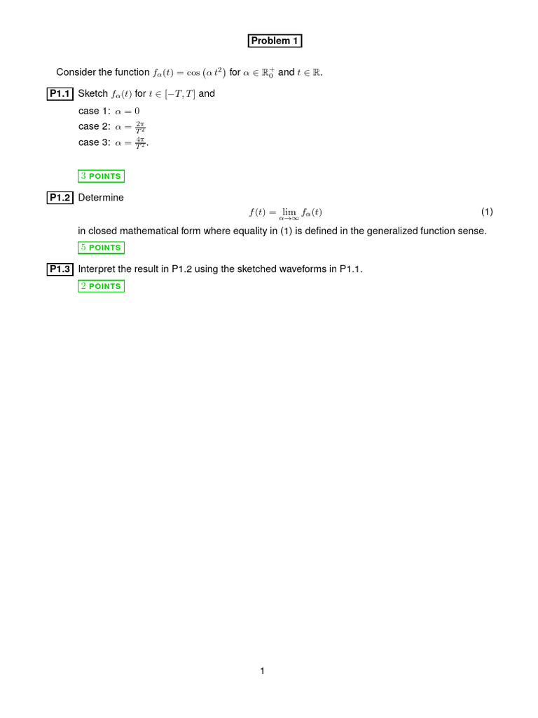 Generalized Functions | PDF | Algorithms | Signal Processing