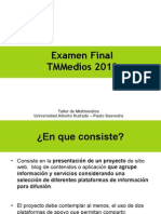 Examen Final TMMedios 2012