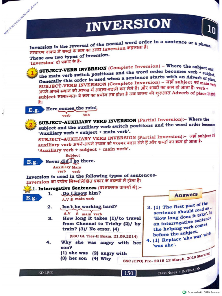 10 Inversion | PDF