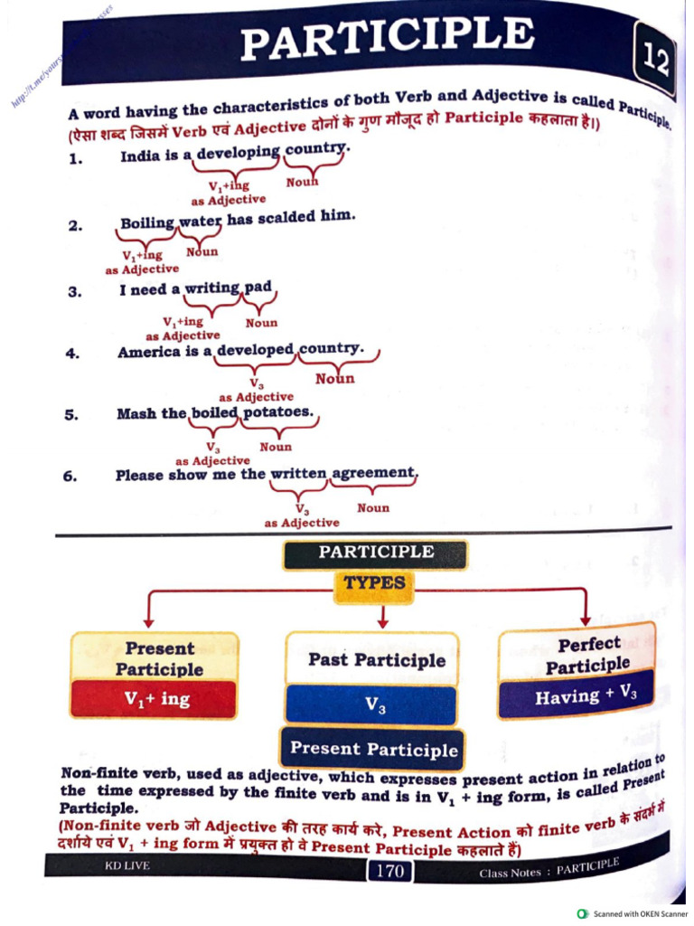 12 Participle | PDF