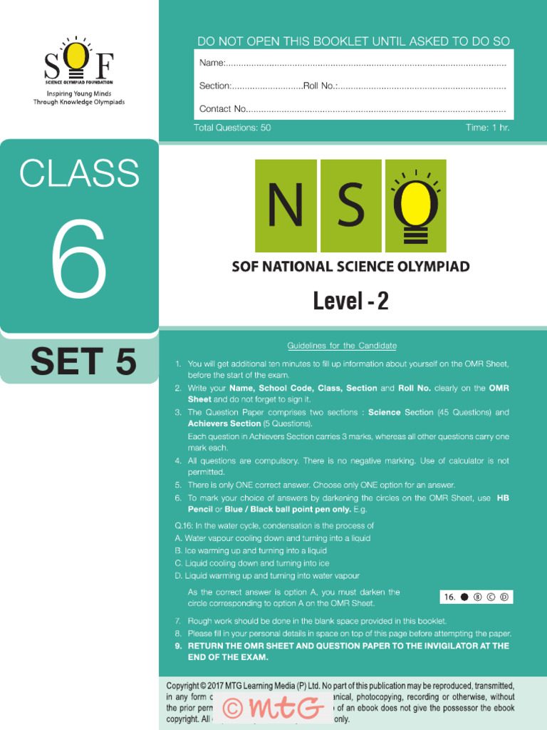 Class 6 Science Level 2 Questions | PDF | Foods | Solubility