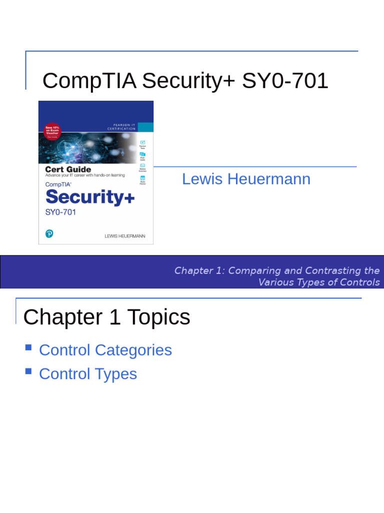 Types of Security Controls Explained | PDF | Security | Computer Security