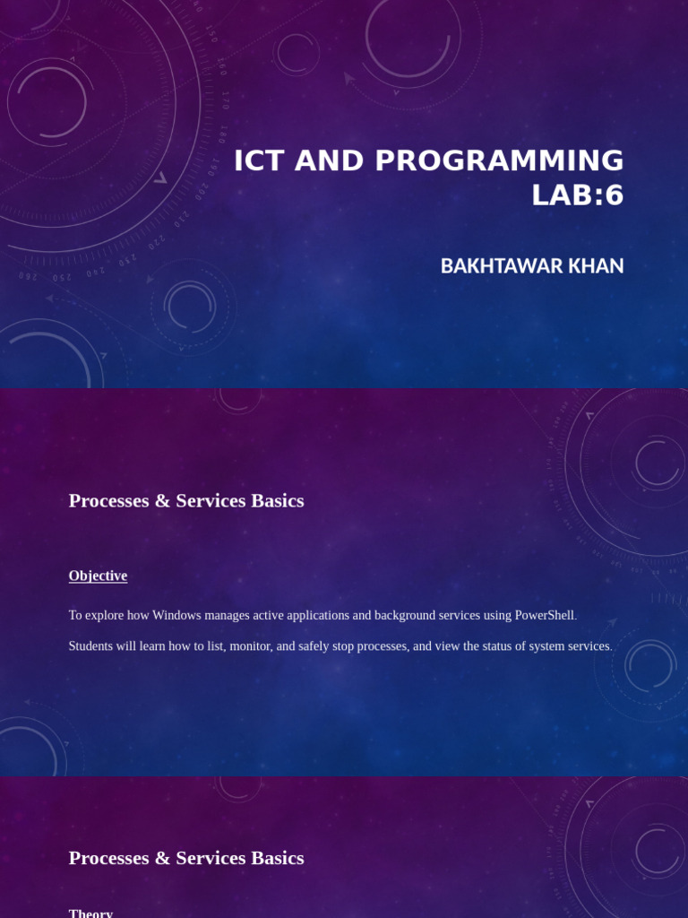 PowerShell Process and Service Management | PDF | Computer Engineering ...
