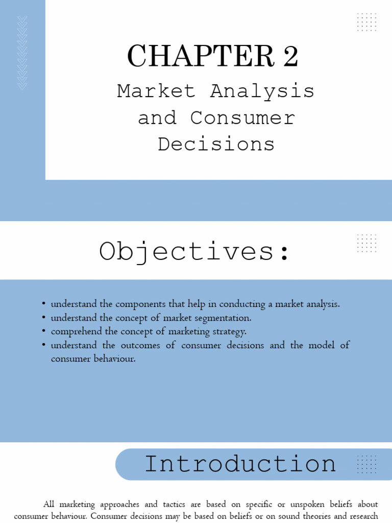 Market Analysis and Consumer Behavior Insights | PDF | Marketing ...