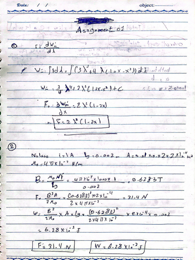 Assignment 01 | PDF