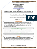 Islamic History Seminar