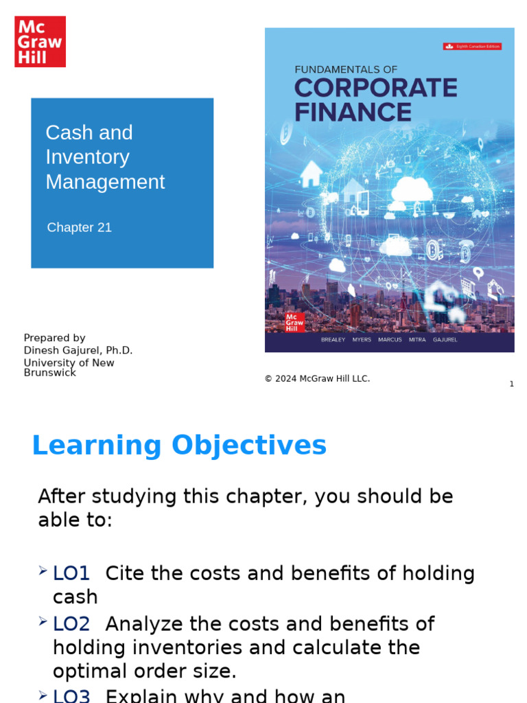 Cash and Inventory Management Insights | PDF | Payments | Clearing ...