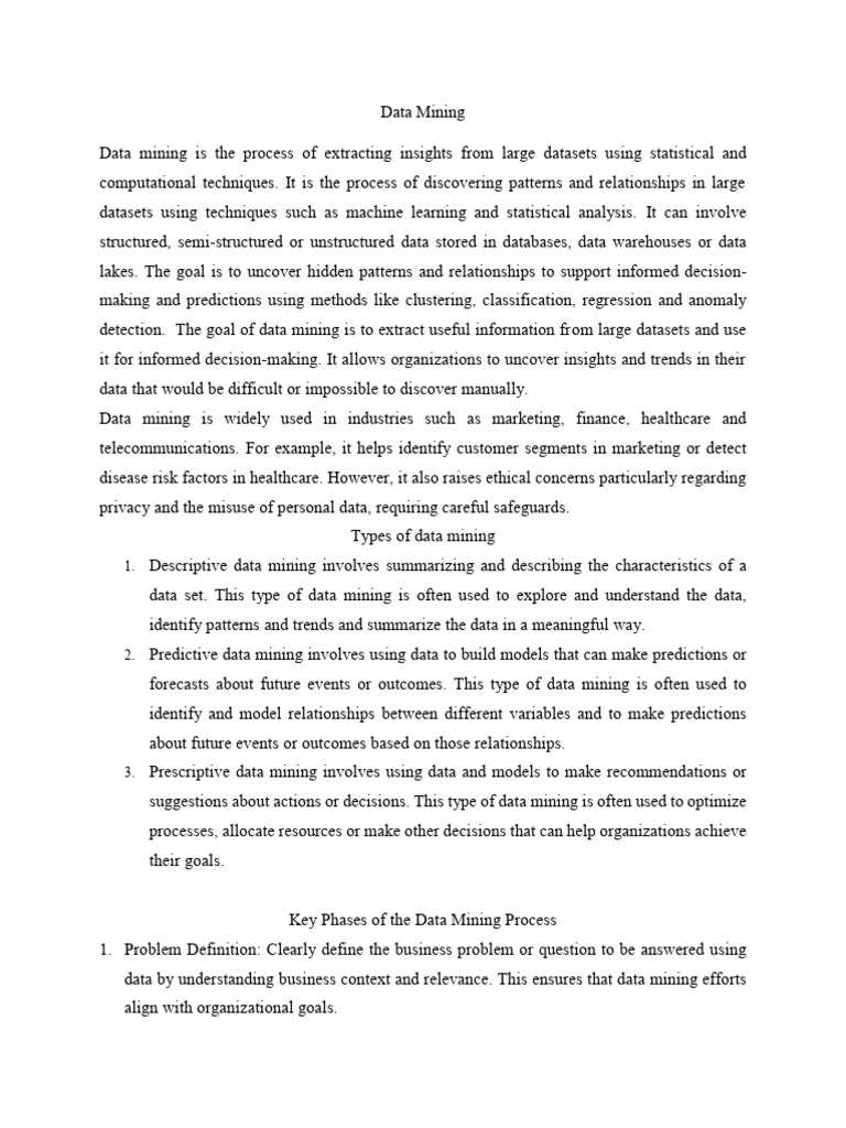 Data Mining and Blockchain Overview | PDF | Data Mining | Data Analysis