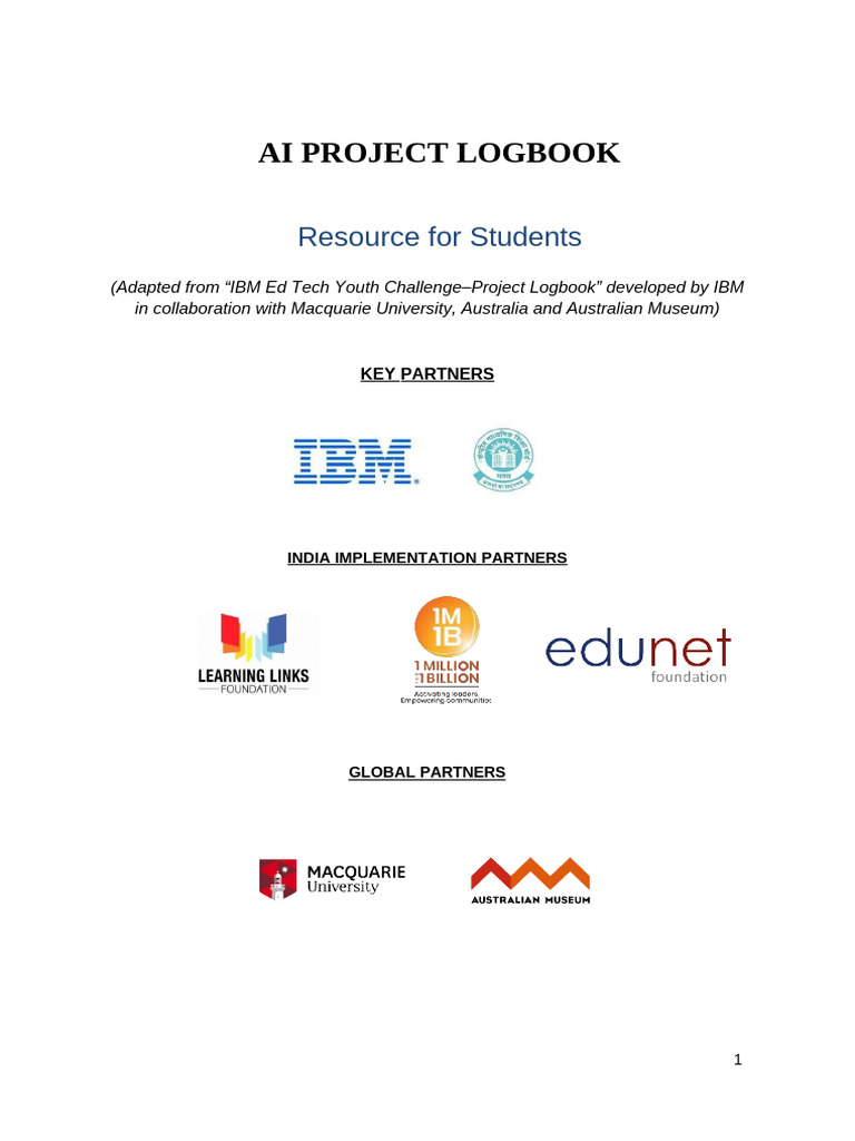 AI Ticket Alarm Project Logbook | PDF | Artificial Intelligence ...