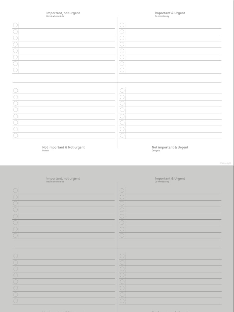 Task Prioritization Matrix Guide | PDF