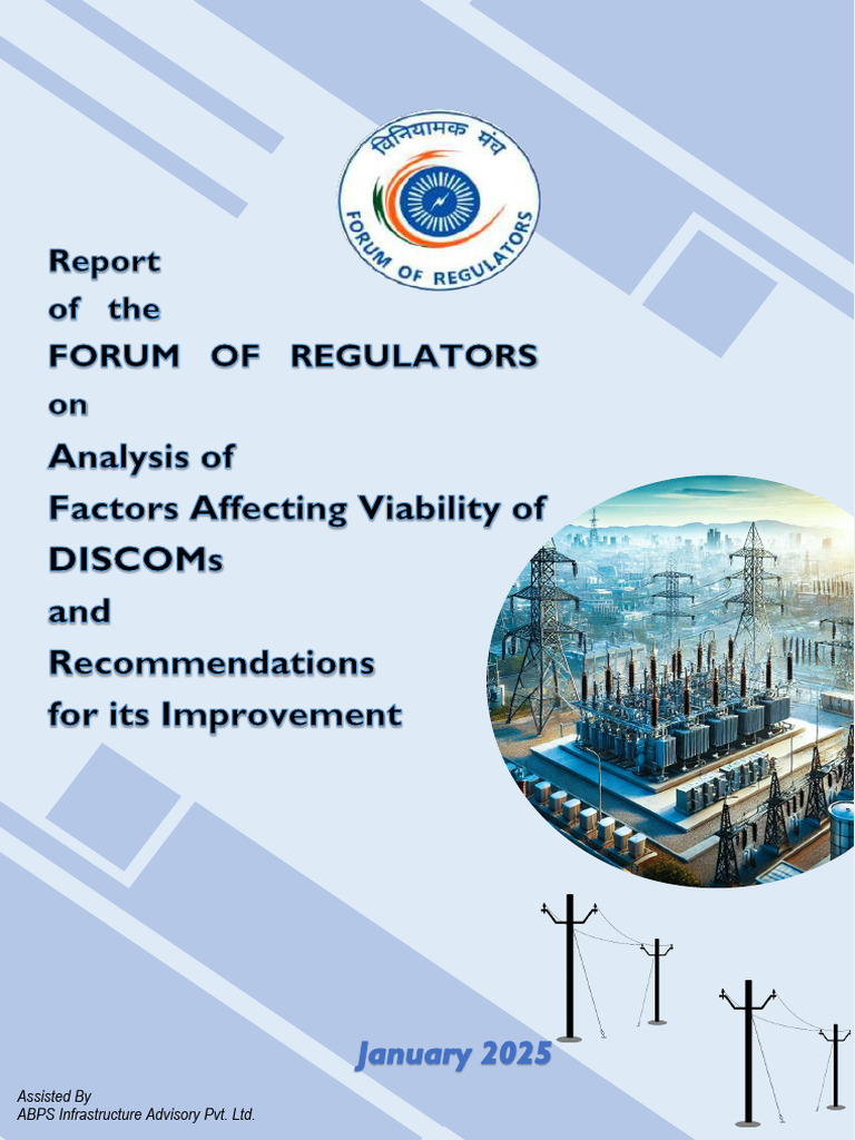 DISCOM Viability Report by FOR | PDF | Public Utility | Economies