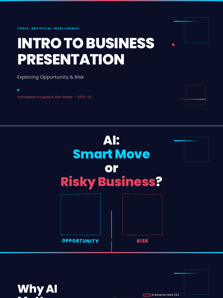 AI in Business: Opportunities & Risks | PDF | Artificial Intelligence ...